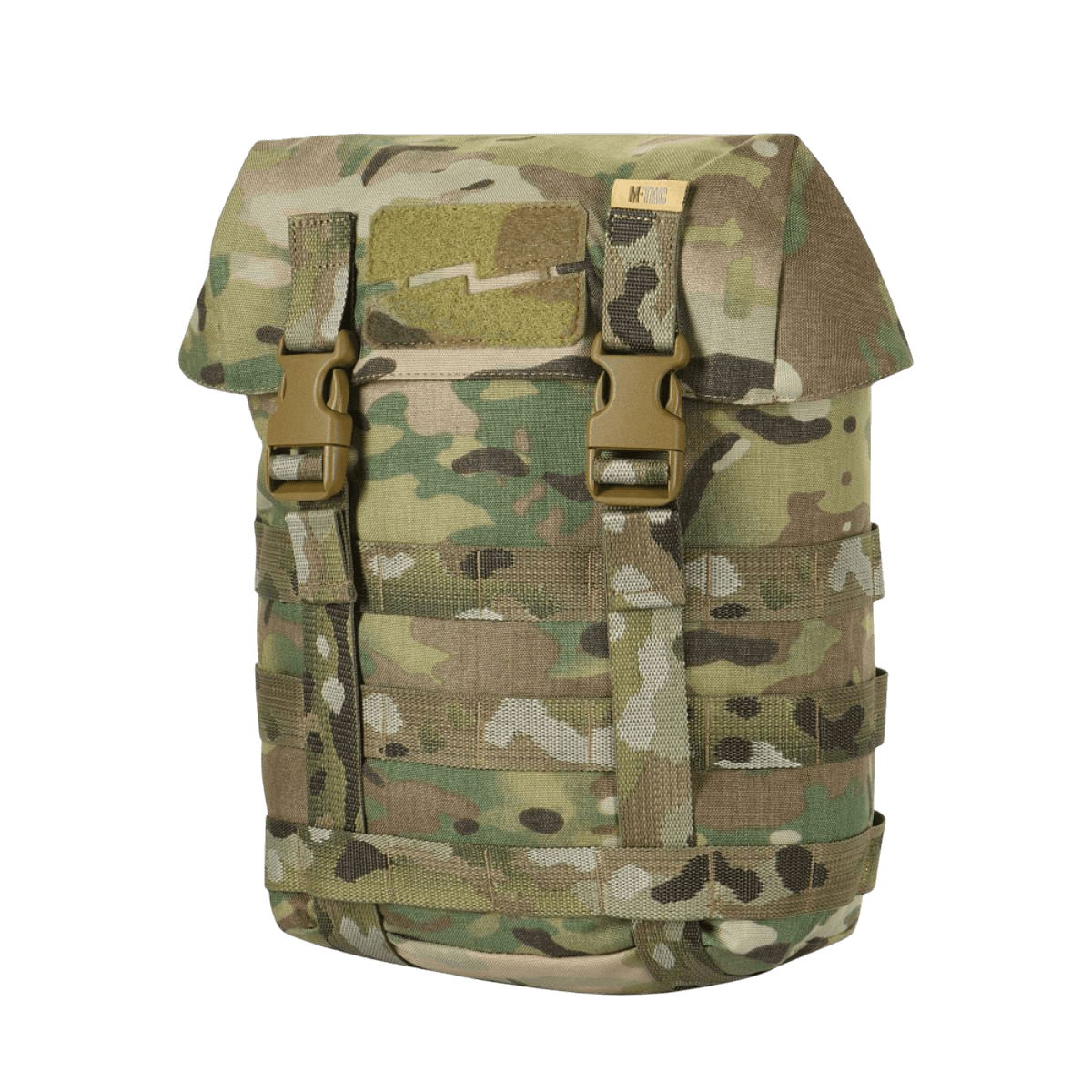 M-Tac Sukharka Gen.3 Pouch i Cordura 500D med MOLLE-interface, feltpose til militært brug og opbevaring.