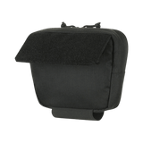 M-Tac Large Elite Gen.II Skuldertaske i sort Cordura 500D med YKK lynlåse og Velcro-panel
