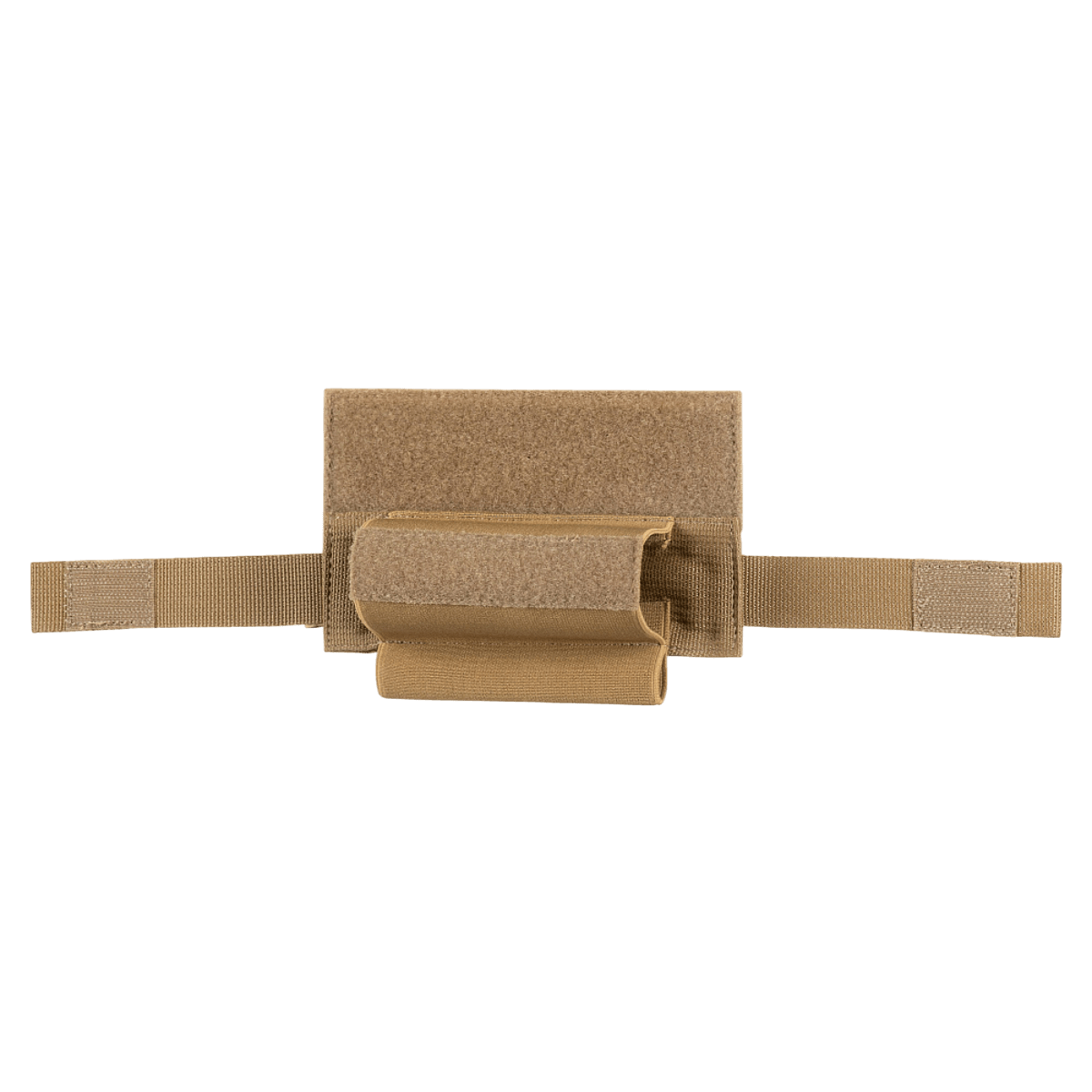 M‑Tac Tourniquet Pouch Elastic Gen.5 i Cordura 500D, tan farve, designet til taktisk brug med hurtig adgang og sikker fastgørelse.