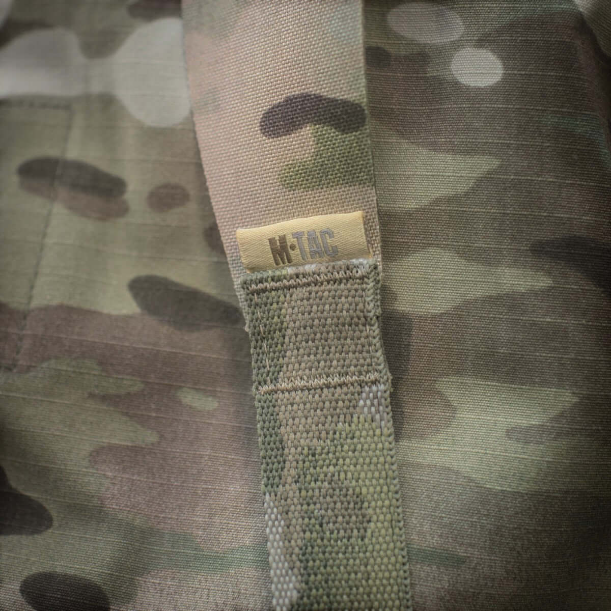 M-Tac Skulderstropper til taktisk bælte Laser Cut med MOLLE-interface for ekstra udstyr i camouflage design.