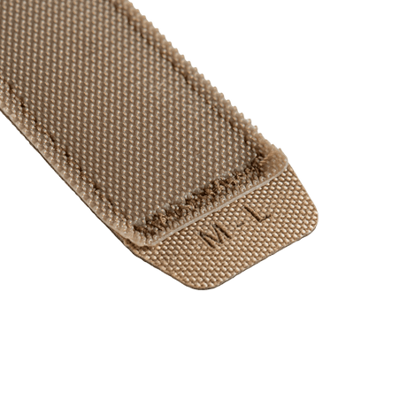 M‑Tac Internal Tiger Bælte i størrelse M/L, lavet af Cordura 500D-stof med velcro-fastgørelse, perfekt til taktisk brug med militært udstyr.