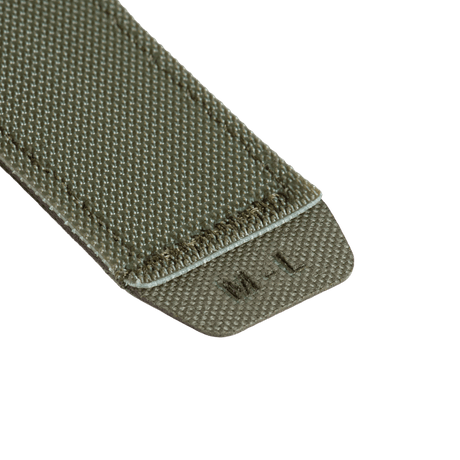 M‑Tac Internal Tiger Bælte i størrelse M/L med Cordura 500D materiale og velcrolukning, ideel til militært og taktisk udstyr.