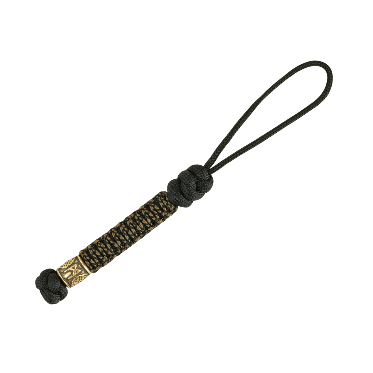 M-Tac Lanyard Scandinavian Mannaz i paracord med skandinavisk perle, ideel til knive og lommelygter.