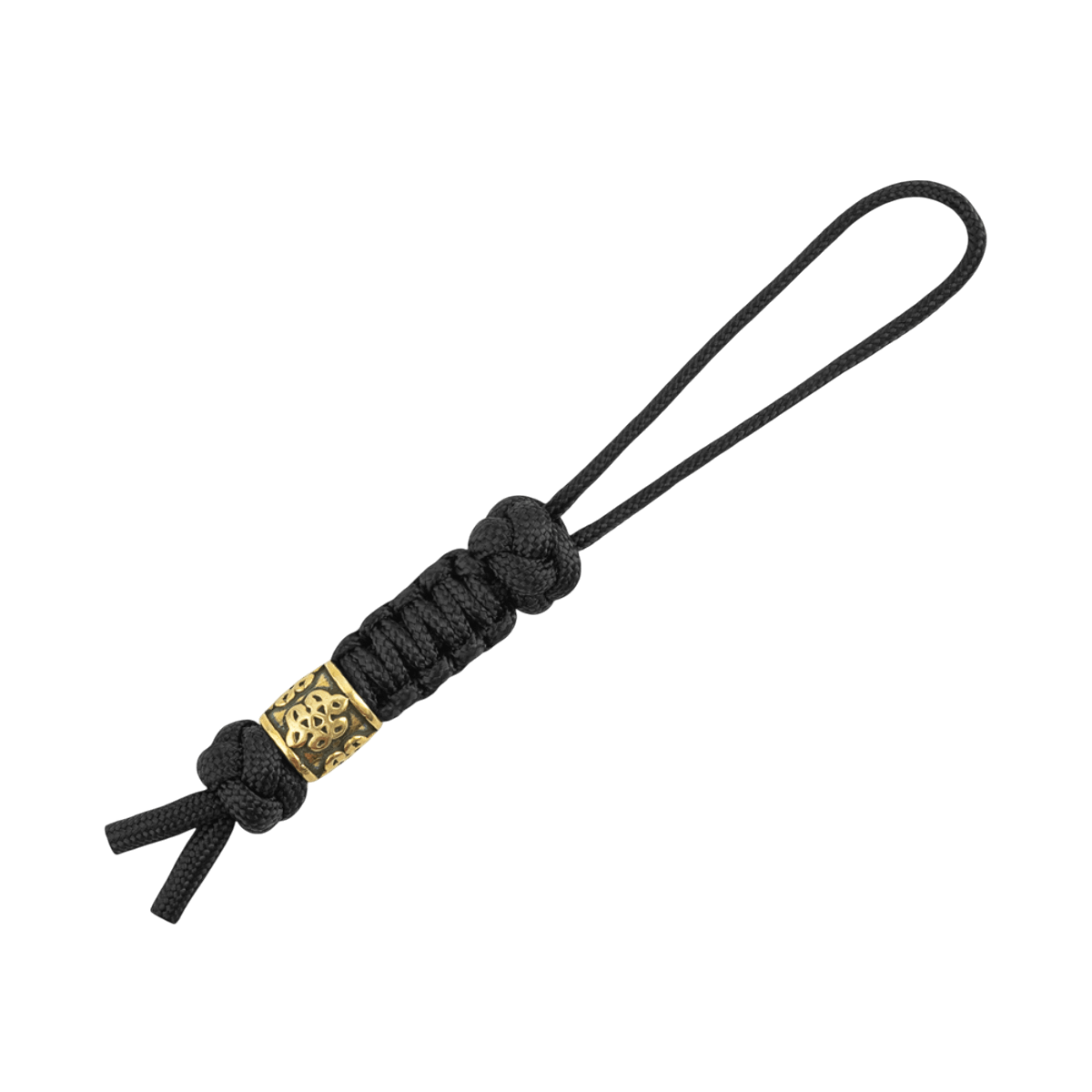 M-Tac Lanyard Scandinavian Small Chinese Knot med skandinavisk perle, lavet af snoet paracord, stilfuldt tilbehør til knive og lommelygter.