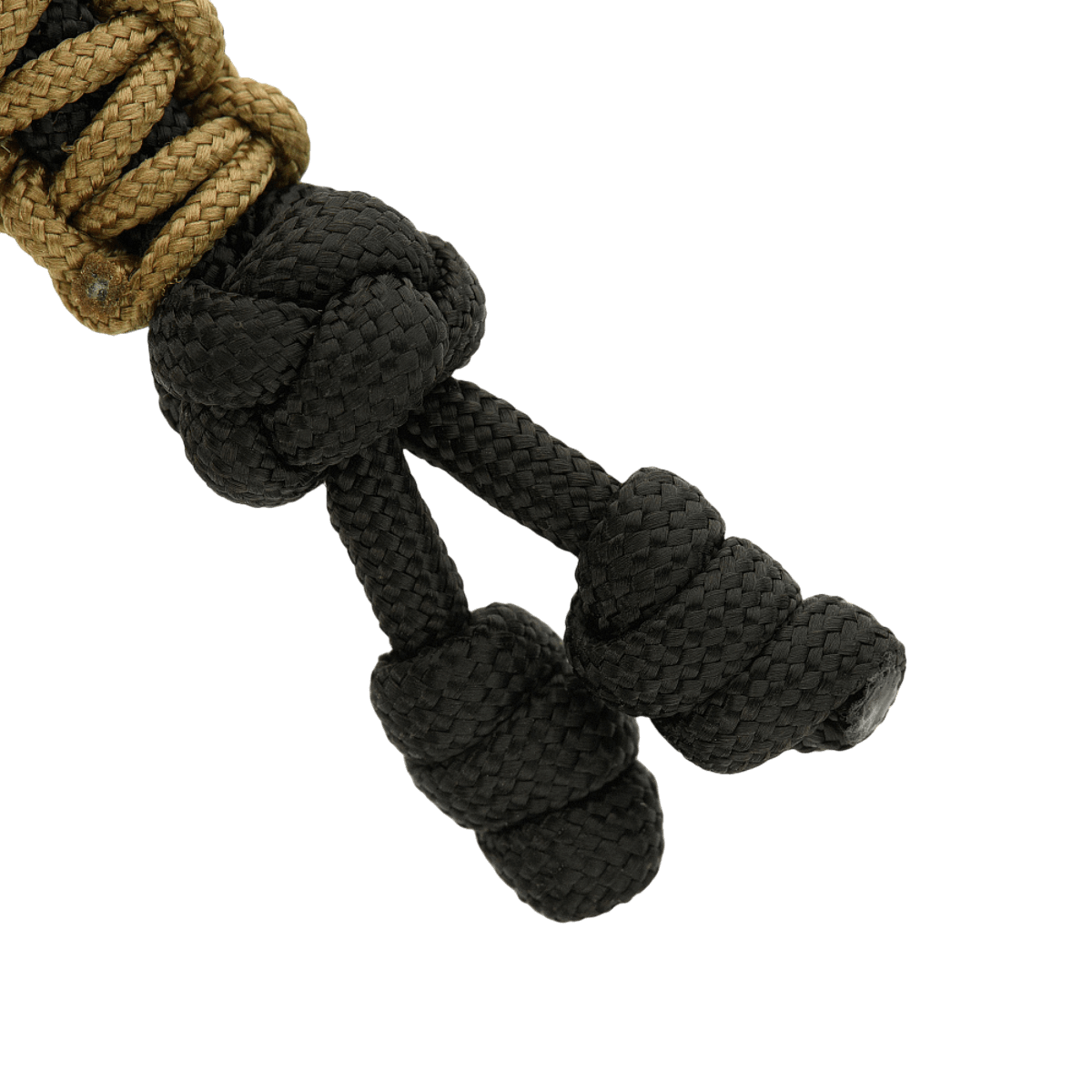 M-Tac Loopy Snake Skull Lanyard i paracord, stilfuldt tilbehør til knive, lygter og lignende udstyr, fleksibel og holdbar