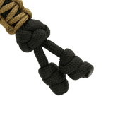 M-Tac Loopy Snake Skull Lanyard i paracord, stilfuldt tilbehør til knive, lygter og lignende udstyr, fleksibel og holdbar