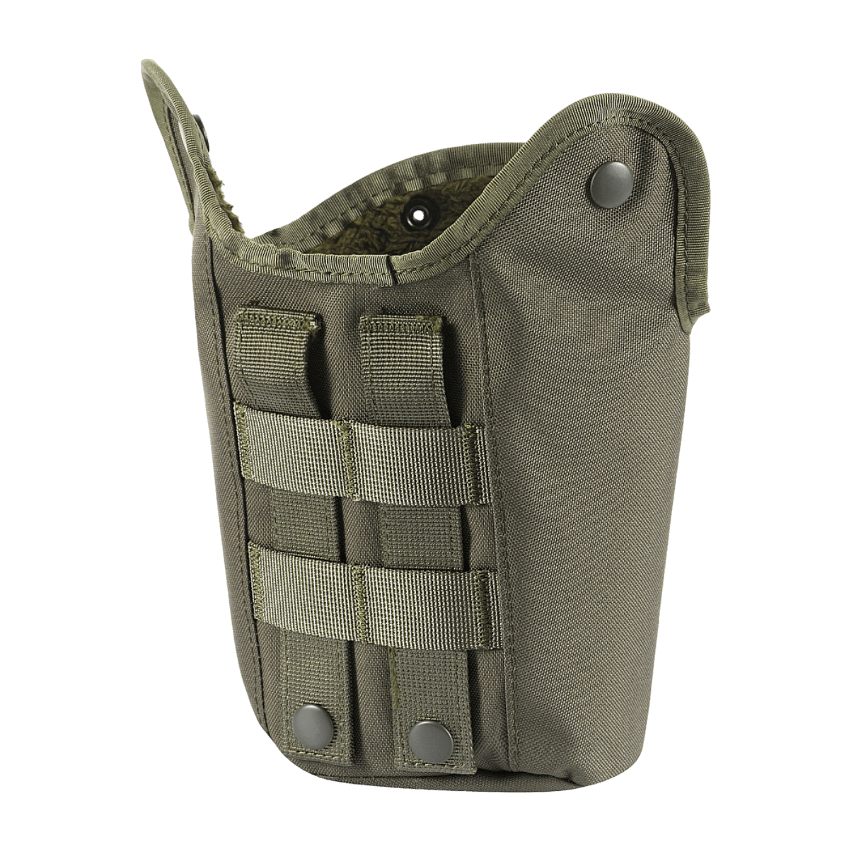 M-Tac Flaskeholder MOLLE i slidstærk polyester 600D med MOLLE-system og PVC-belægning, ideel til udendørs vandreture.