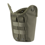 M-Tac Flaskeholder MOLLE i slidstærk polyester 600D med MOLLE-system og PVC-belægning, ideel til udendørs vandreture.