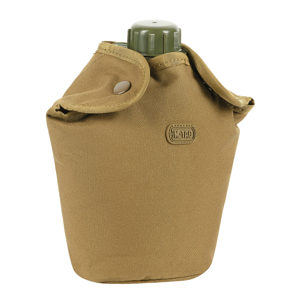 M-Tac Flaskeholder MOLLE designet til drikkeflaske bæring, lavet af slidstærk polyester med vandafvisende belægning. MOLLE fastgørelse.