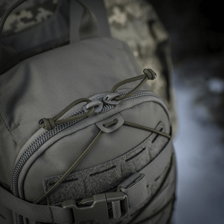 M-Tac Rygsæk Sturm Elite Gen.II med slidstærk Cordura og MOLLE Laser Cut system, designet til selvforsynende feltture.