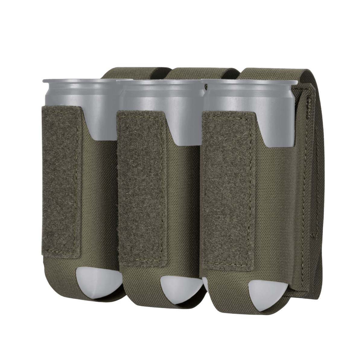 M-Tac Pouch til 3 VOG-Granater med MOLLE Laser Cut design for sikker opbevaring og transport af granater, lavet af Cordura Squadron.