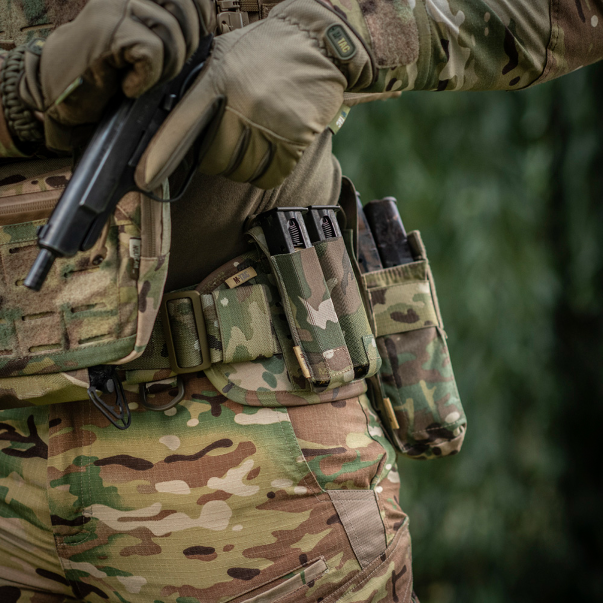 M‑Tac dobbel magasinlomme APS laserskåret