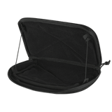 M-Tac Admin Pouch Large Elite åben og viser rum til taktisk udstyr, lavet i slidstærkt Cordura 500D materiale.