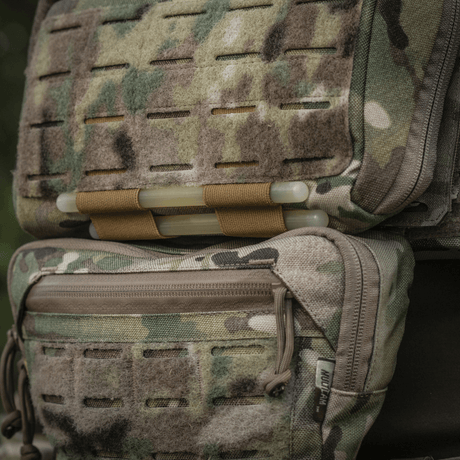 M-Tac Admin Pouch Large Elite i camouflage design, fremstillet af holdbart Cordura 500D med lasercut velcro-panel.