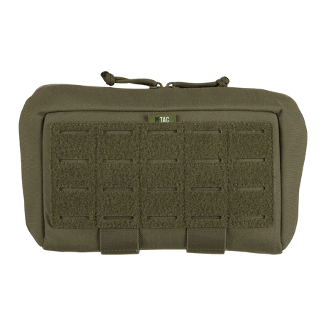 M-Tac Admin Pouch Large Elite i slidstærk Cordura 500D med velcro-panel til taktisk udstyr og opbevaring, laser cut design