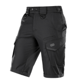M-Tac Shorts Aggressor Gen.II Flex i sort, letvægts og fleksibelt design med rip-stop og Teflon-belægning til træning og fritid
