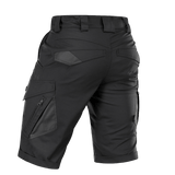 Bagudvendt billede af M-Tac Shorts Aggressor Gen.II Flex i sort, holdbar og fleksibel design