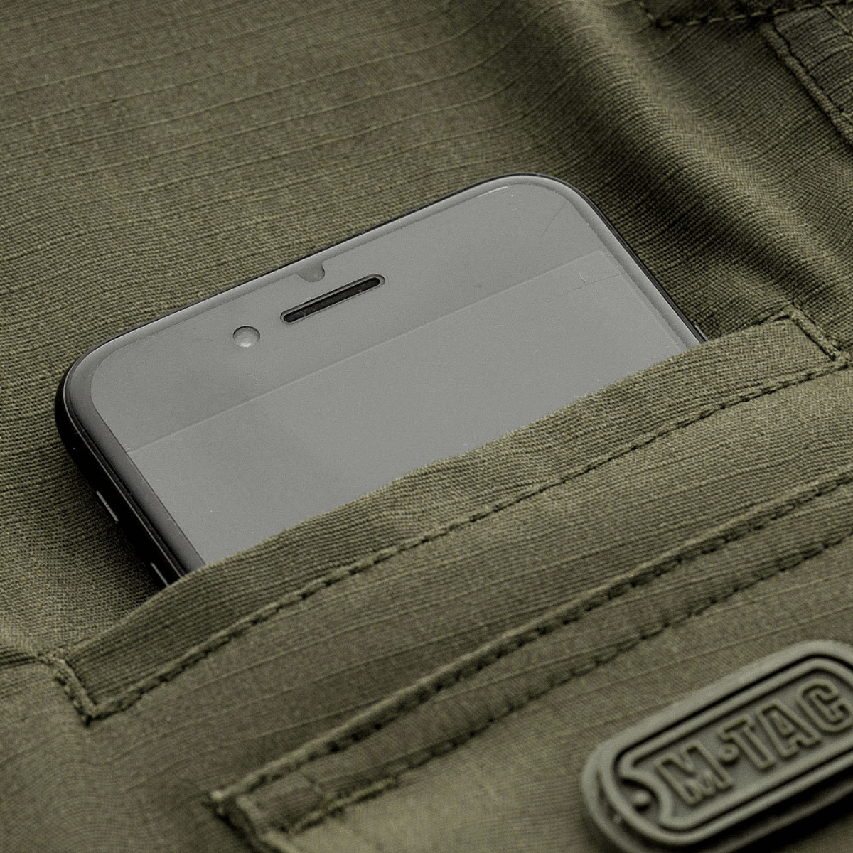 M-Tac Shorts Aggressor Gen.II Flex med praktisk lomme og smartphone-funktionalitet