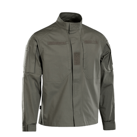 M-Tac Patrol Flex Jakke med lynlås, behagelig pasform og velcro-lommer for nem adgang. Ideel til opbevaring af navneskilte og medicinske mærker.