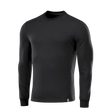M-Tac Pullover 4 Seasons i sort med rund halsdesign til daglig og taktisk brug, lavet af bomuld og elastan.