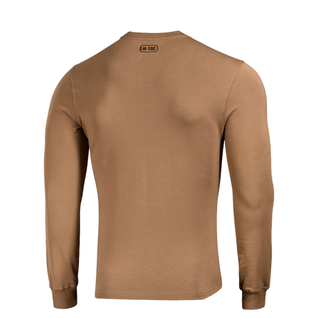 M-Tac Pullover 4 Seasons bagfra, minimalistisk design i bomuld og elastan, velegnet til året rundt og taktisk brug.