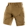 M-Tac Shorts Rubicon Flex i mørke oliven til sommerbrug, komfort, funktionalitet, cargo-lommer og vandafvisende materiale.