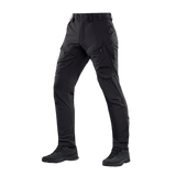 M-Tac Bukser Rubicon Flex i sort med cargo-lomme, lavet af 4-Way Stretch stof, ideel til træning og fritid. Komfortable og åndbare.