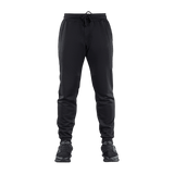 M-Tac Bukser Stealth Cotton i sort, sportsbukser af 100% bomuld med elastisk talje og sidelommer til løb og fitness.