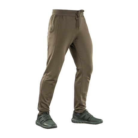 M-Tac Bukser Stealth Cotton i 100% bomuld med elastik i taljen og to sidelommer, ideel til sport og hverdag.