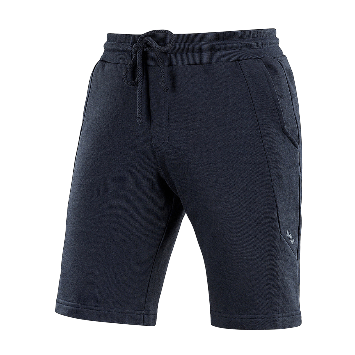 M-Tac Shorts Casual Fit Cotton i sort, 100% bomuld, med elastik i taljen og sidelommer, perfekt til aktiv sommerbrug.
