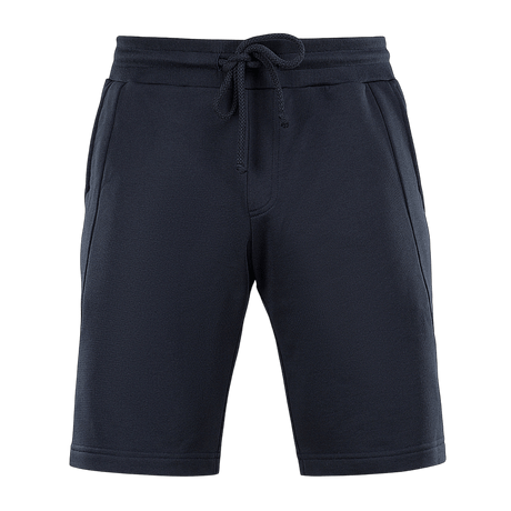 M-Tac Shorts Casual Fit Cotton i sort med elastik og sidelommer, ideel til sommer og aktiv brug, lavet af 100% bomuld.
