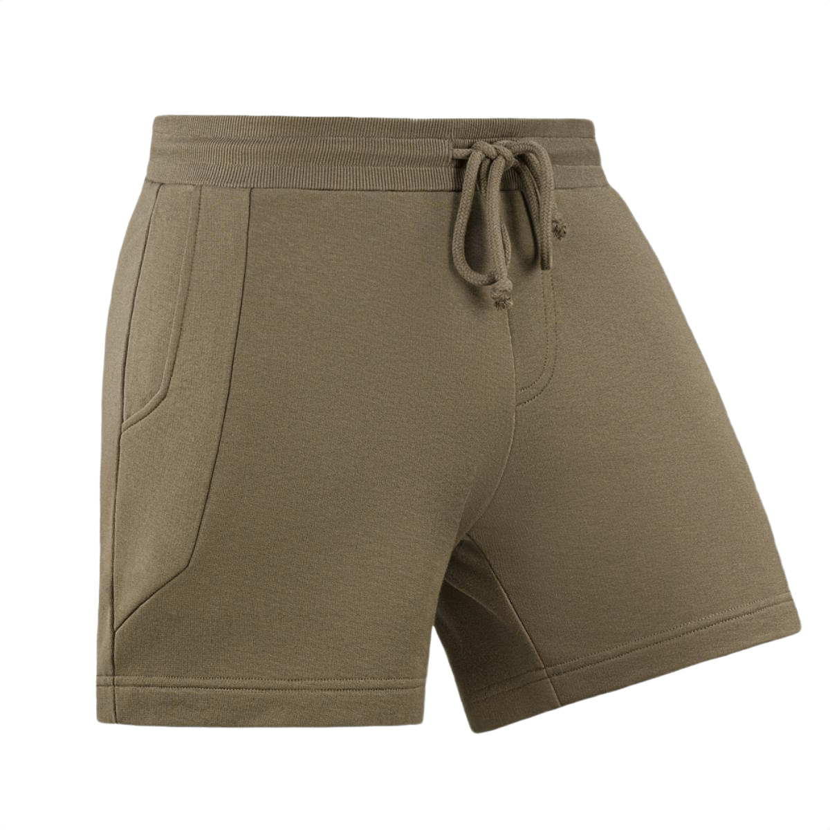 M-Tac Shorts Sport Fit Cotton med elastisk talje i 100% bomuld, perfekt til sport og sommerbrug, med stilfuldt design og to praktiske lommer.