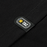 M-Tac T-shirt 93/7 Summer i sort med elastisk materiale, tættest på etiketten.