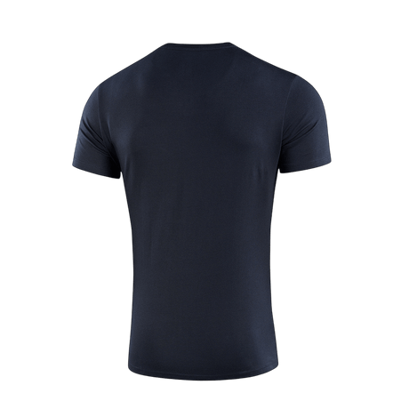 M-Tac T-shirt 93/7 Summer set bagfra, mørk design, perfekt til varme sommerdage, lavet af bomuld og elastan.