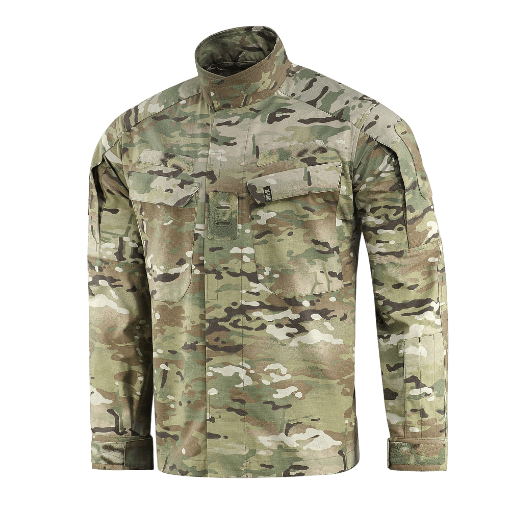 M-Tac Jakke Sturm NYCO Extreme i Multicam mønster, militærjakke med høj åndbarhed og slidstyrke, fremstillet af NYCO Extreme stof.