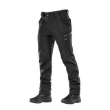 M-Tac Bukser Soft Shell Vinter med fleecefor, vind- og vandafvisende, ideelle til brug i kolde efterårs- og vinterforhold.