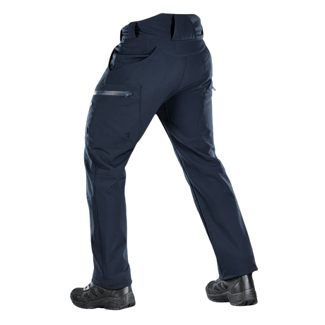 M-Tac Bukser Soft Shell Vinter isolerende vinterbukser med fleecefor og vind- og vandafvisende funktioner, sidevisning.