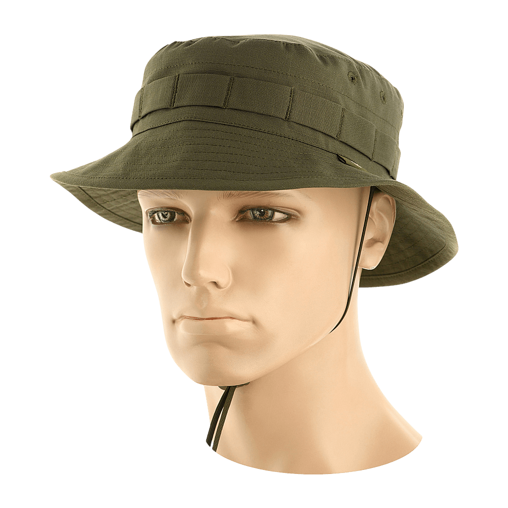 M-Tac Panama Rip-Stop army-hat med semi-stiv skygge og ventilationshuller, inspireret af amerikansk Boonie-model.