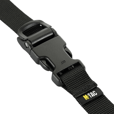M-Tac Kompressionsrem Gen.II med fastex-spænde og nylon webbing, ideel til fastgørelse af udstyr på rygsække eller soveposer.