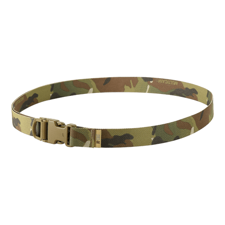 M-Tac Kompressionsrem Gen.II utility-bælte i nylon webbing med fastex-spænde, ideelt til turist- og militærudstyr.