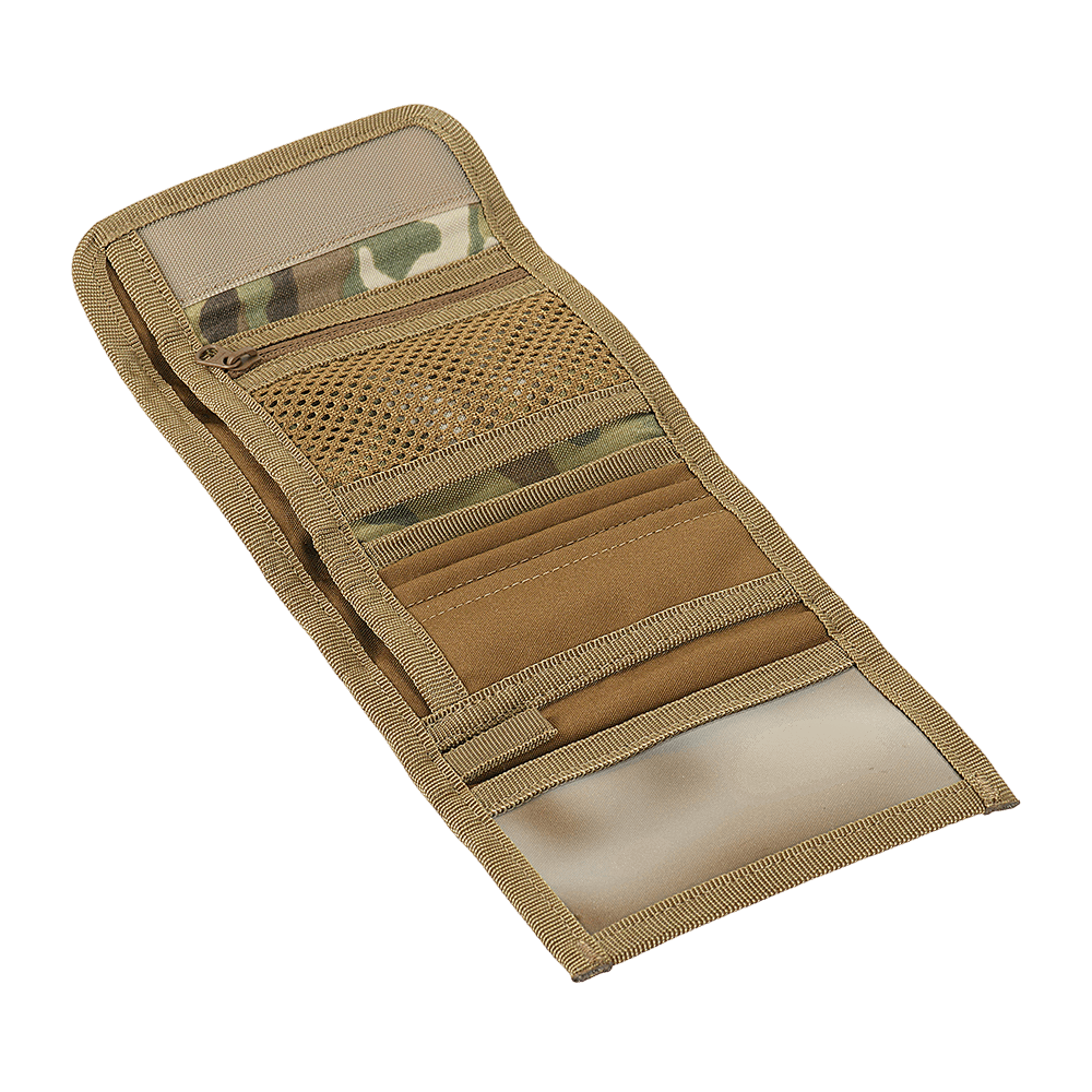 M-Tac Pung Elite Gen.II - praktisk pung af Cordura 500D med rum til kontanter og kort, stilet design med M-Tac logo, UV-beskyttelse.