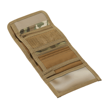 M-Tac Pung Elite Gen.II i slidstærkt Cordura 500D med rum til sedler, kort og lynlås til mønter, samt stilfuldt M-Tac logo.