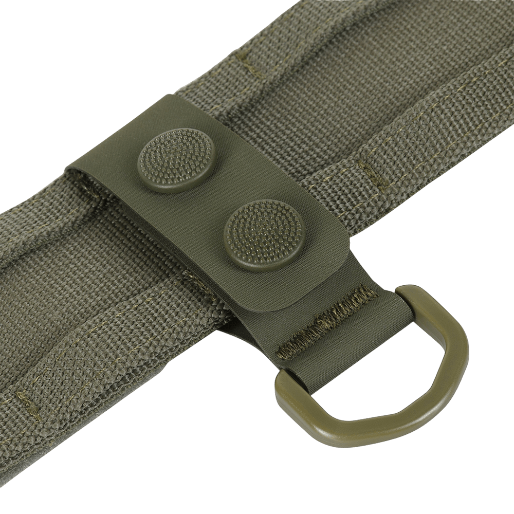 M-Tac Sæt af 2 – Duty Belt Keepers med D-ring, ideel til politibælter, sikrer stabilitet og holdbarhed under aktiv tjeneste.