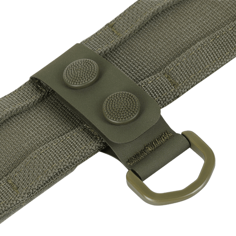 M-Tac Sæt af 2 – Duty Belt Keepers med D-ring, ideel til politibælter, sikrer stabilitet og holdbarhed under aktiv tjeneste.