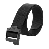 M-Tac Lite Tactical Bælte Gen.II i sort nylon med polyamid spænde, designet til langvarig brug og stabil fastgørelse.