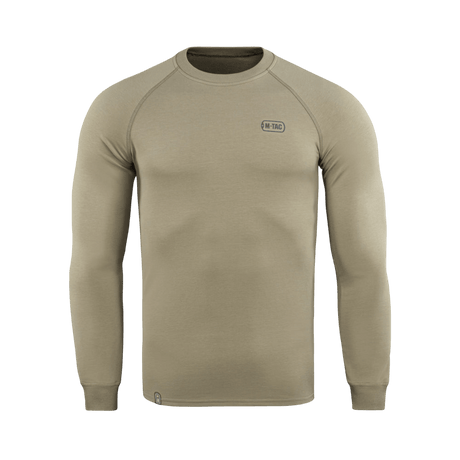 M-Tac Raglan Athlete sweatshirt med rund hals i coyote, designet til alsidighed og komfort hele året.