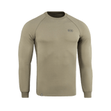 M-Tac Raglan Athlete i coyote-farve, minimalistisk sweatshirt med rund hals og raglanærmer, ideel til sport og hverdag.