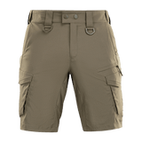 M-Tac Aggressor Summer Flex Shorts i Flex Rip-Stop stof med elastisk talje og funktionelle lommer, ideel til udendørs aktiviteter.