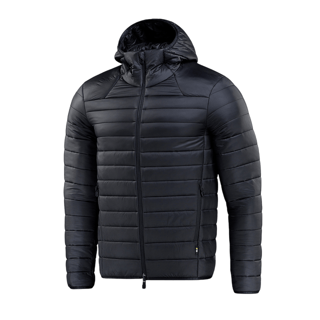 M-Tac Stalker Gen.III Jakke i sort med isolering og justerbar hætte, perfekt til overgangssæsonens kolde temperaturer op til -15°C.