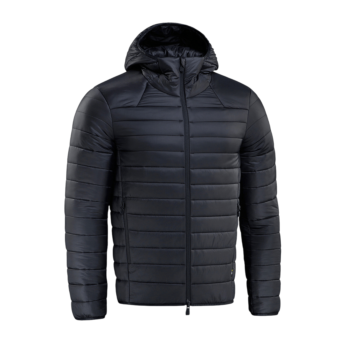 M-Tac Stalker Gen.III Jakke i sort, moderne design med hætte og G-LOFT isolering, ideel til koldt vejr, høj kvalitet YKK lynlåse